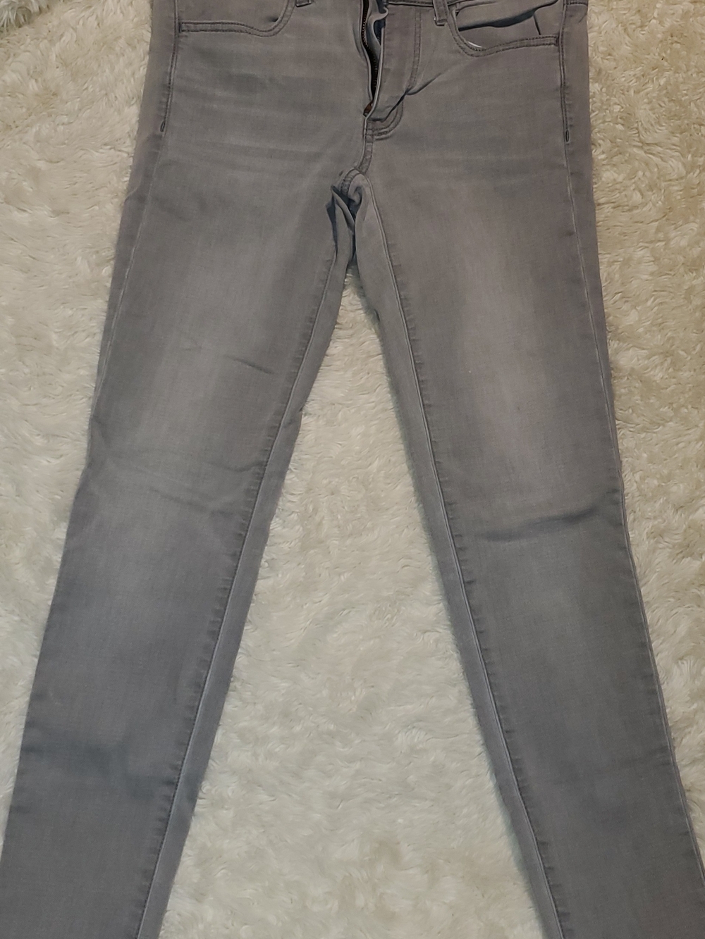 American Eagle Outfitters Gray Skinny Jeans